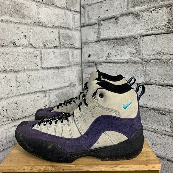 Vintage Nike Air ACG Approach Hiking Suede Ankle Boot - Picture 1 of 9